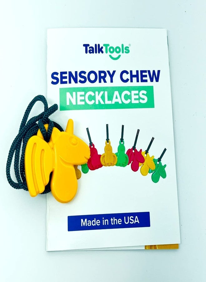 TalkTools Sensory Chew Necklace - Teething and Biting Chewelry for Kids & Adults with ADHD, Autism - Anxiety Relief Chewing Pendant - Safe and Durable Chew Necklace (Green, Frog) - Image 4